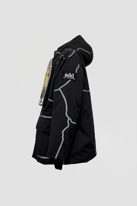 HOODED PARKA WITH DOWN PADDING