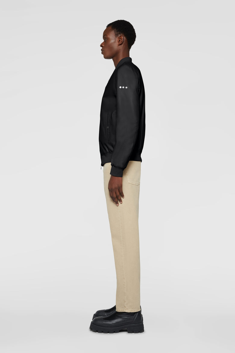 leather bomber