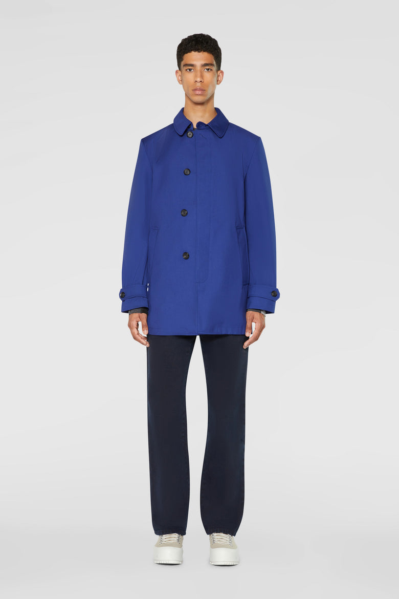 Trench coat with detachable inner jacket