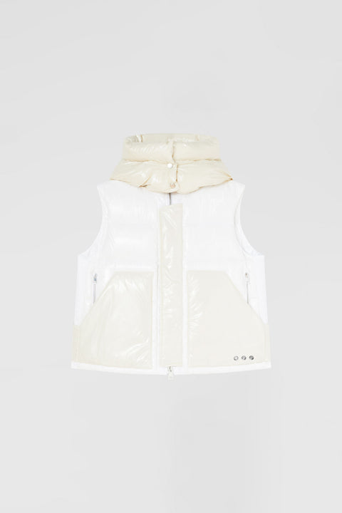 Down Vest Detachable Hood