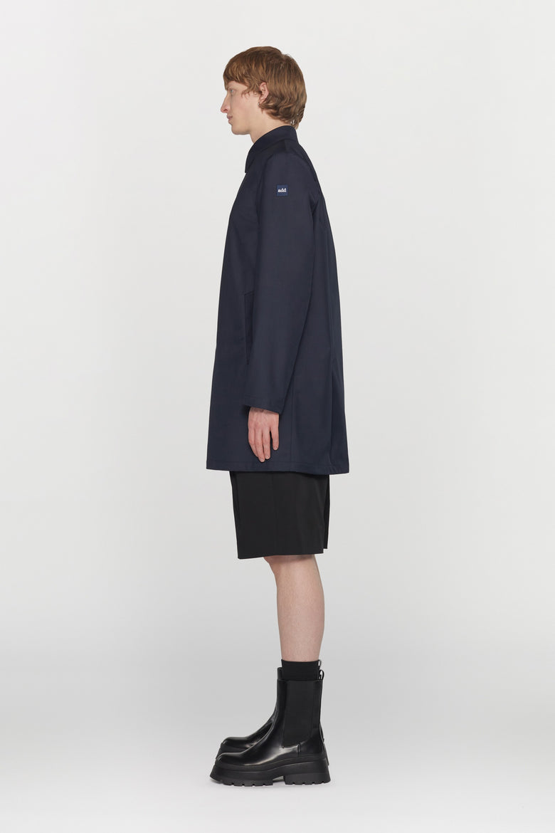 Carcoat in three-layer waterproof technical fabric