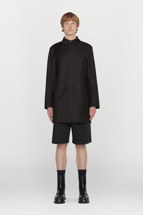 Carcoat in tessuto tecnico impermeabile a tre strati