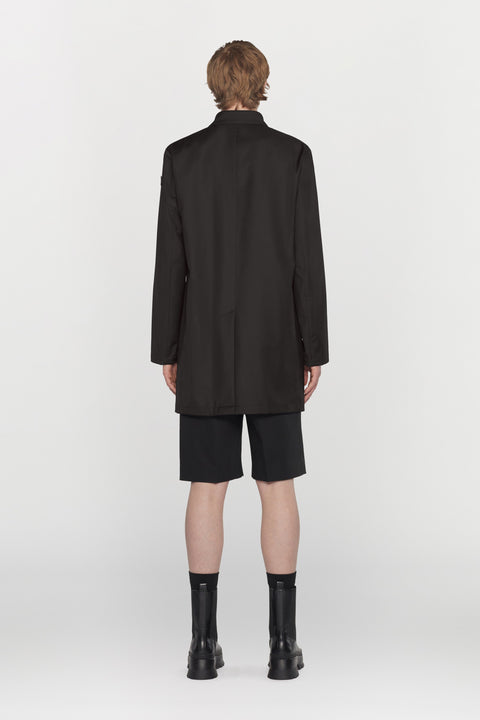 Carcoat in tessuto tecnico impermeabile a tre strati