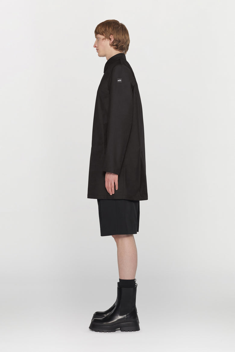 Carcoat in three-layer waterproof technical fabric