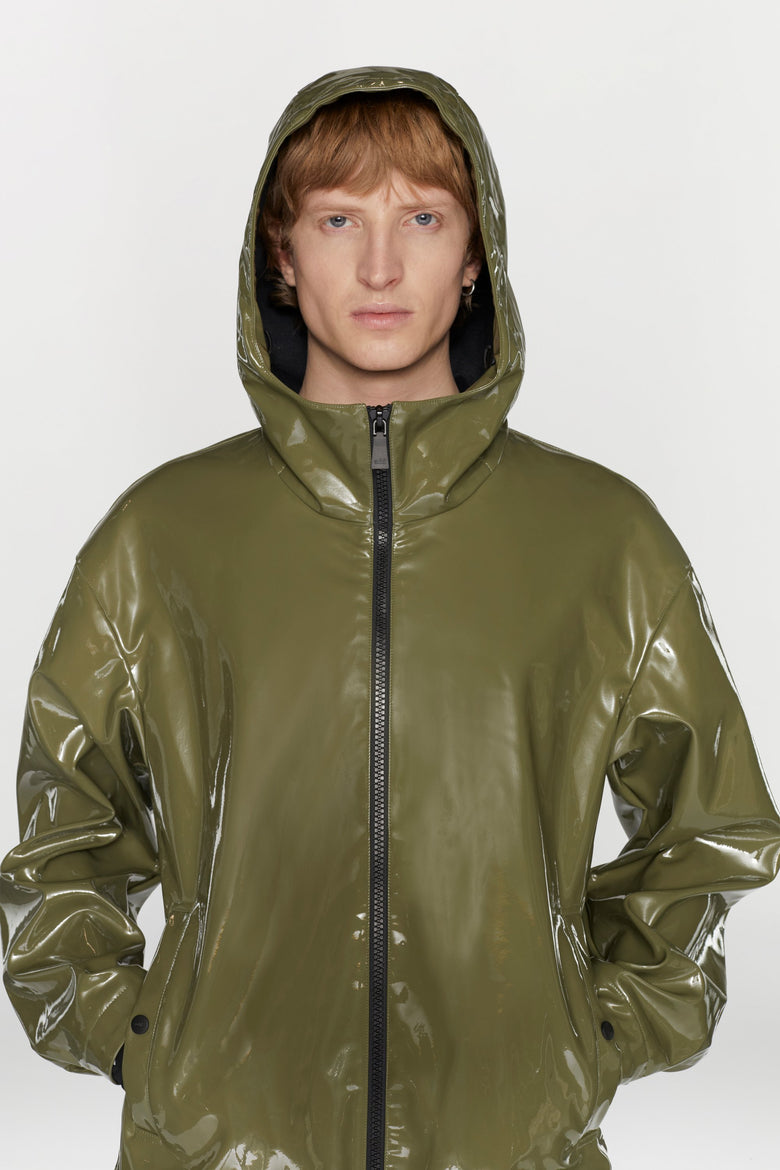 Gender neutral jacket in waterproof and windproof technical