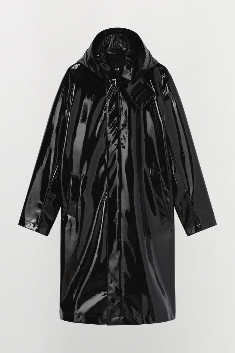 Gender neutral parka in waterproof and windproof technical fabric