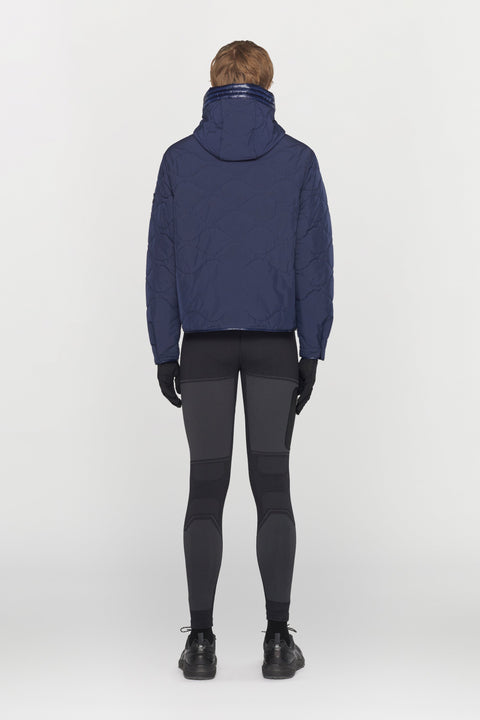 Giacca gender neutral in nylon idrorepellente con cappuccio