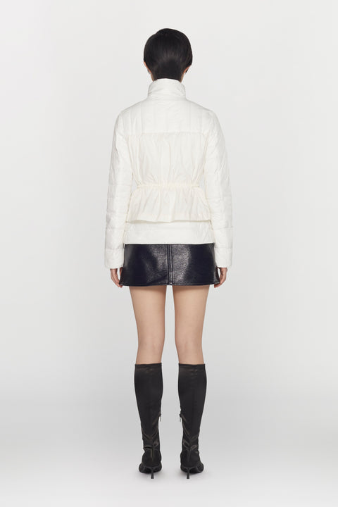 Giacca in nylon ultraleggero imbottita in piumino d'anatra