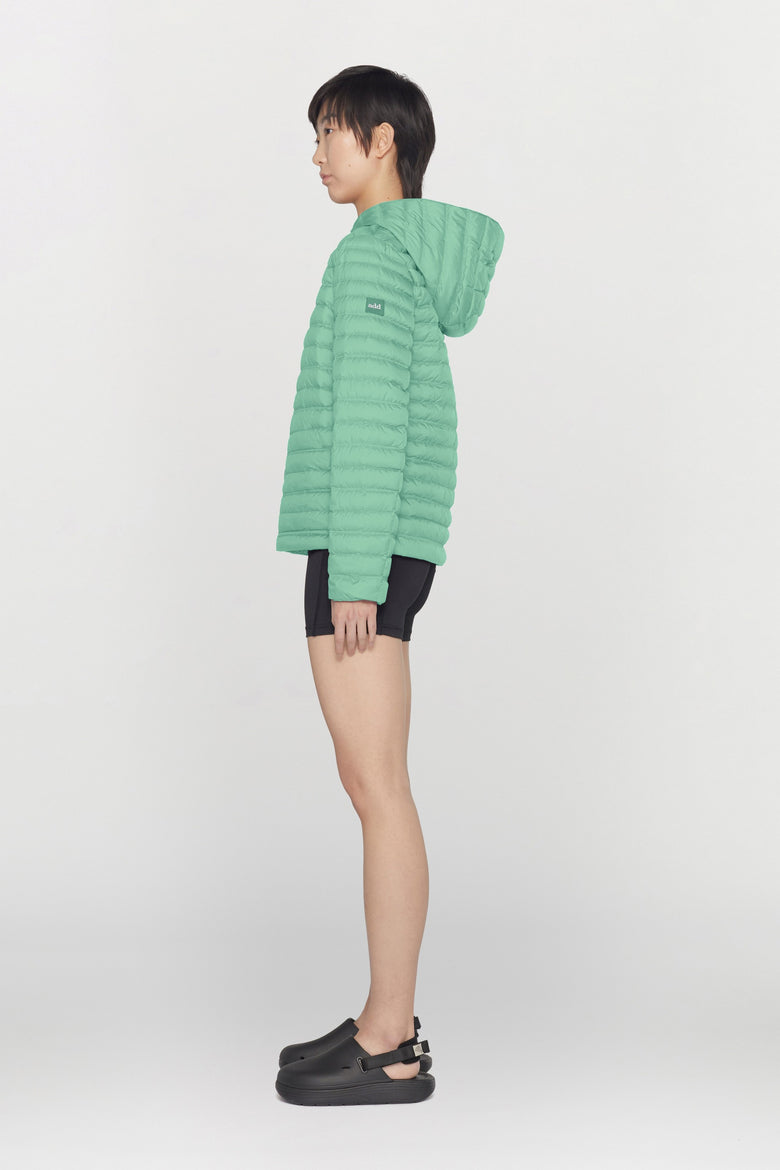 Goose down, reversible jacket in tech, ultralight fabric