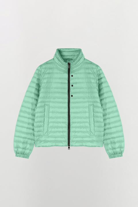 Giacca in nylon ultraleggero imbottita in piumino d'anatra