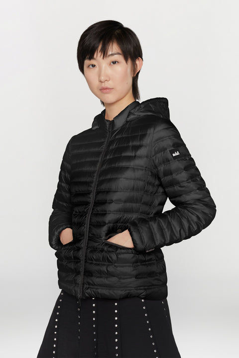 Giacca in nylon ultraleggero imbottita in piumino d'anatr